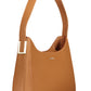 Brown Polyester Women Handbag