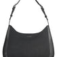 Black Polyester Women Handbag