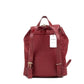 Dempsey Red Apple Signature Jacquard Canvas Logo Patch Backpack