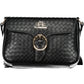 Black Polyethylene Women Handbag