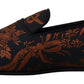 Elegant Floral Slip-On Loafers