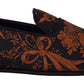 Elegant Floral Slip-On Loafers