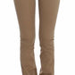 Chic Beige Straight Leg Fashion Jeans