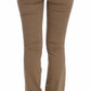 Chic Beige Straight Leg Fashion Jeans