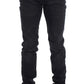 Sleek Gray Slim Fit Men's Premium Denim