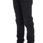 Sleek Gray Slim Fit Men's Premium Denim