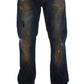 Elegant Straight Fit Men's Denim Jeans