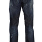 Elegant Regular Straight Fit Blue Jeans