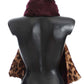 Exquisite Leopard Print Lambskin Fur Scarf