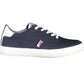 Blue Polyester Men Sneaker