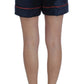 Elegant Silk Stretch Mini Shorts