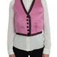 Silk-Cotton Blend Torero Inspired Vest