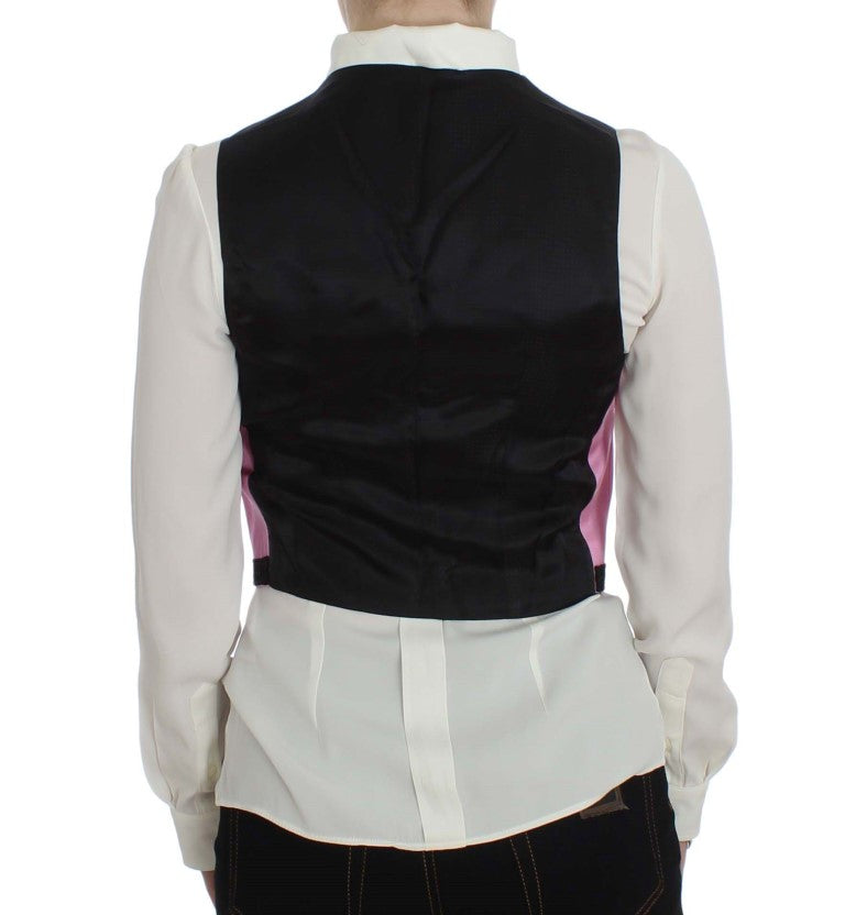 Silk-Cotton Blend Torero Inspired Vest