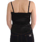 Elegant Black Evening Cami Top