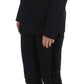 Elegant Three-Piece Black Pants Suit