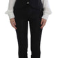 Elegant Three-Piece Black Pants Suit