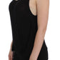 Sleek Black Cami Blouse Tank Top