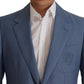 Elegant Single Breasted Linen Jacket