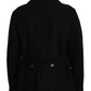 Elegant Double Breasted Wool Overcoat