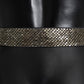 Embellished Sequined Wide Waist Belt