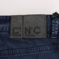 Chic Regular Fit Blue Denim Jeans