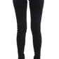 Sleek Black Slim Fit Designer Jeans