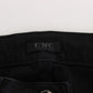 Sleek Black Slim Fit Designer Jeans