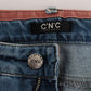 Chic Slim Fit Blue Jeans for the Modern Woman