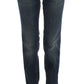 Chic Blue Regular Fit Designer Jeans