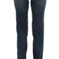 Chic Blue Regular Fit Designer Jeans