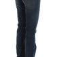 Chic Blue Regular Fit Designer Jeans