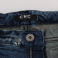 Chic Blue Regular Fit Denim