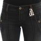 Chic Slim Fit Italian Cotton Jeans