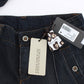 Chic Slim Fit Italian Cotton Jeans