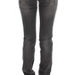 Elegant Slim Fit Gray Wash Jeans