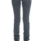 Sleek Slim Fit Italian Jeans in Chic Blue