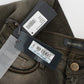 Chic Gray Slim Fit Italian Denim