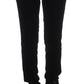 Elegant Black Slim Fit Trousers