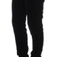 Elegant Black Slim Fit Trousers