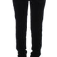 Elegant Black Slim Fit Trousers