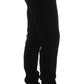 Elegant Black Slim Fit Trousers