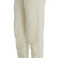 Beige Capri Cropped Chic Pants