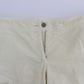 Beige Capri Cropped Chic Pants