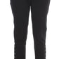 Elegant Cropped Capri Pants in Black