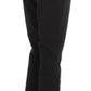 Elegant Cropped Capri Pants in Black