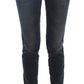 Chic Blue Slim Fit Italian Jeans