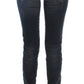 Chic Blue Slim Fit Italian Jeans