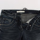 Chic Blue Slim Fit Italian Jeans