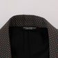 Multicolor Patterned Slim Fit Blazer