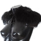 Black Fox Fur Chic Shoulder Wrap